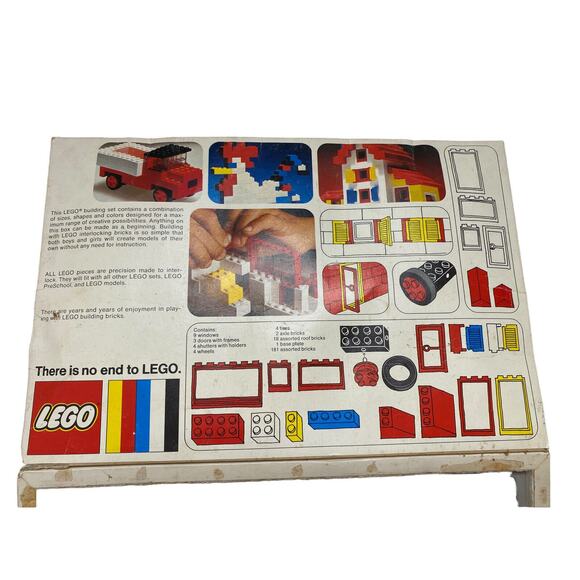 Vintage LEGO Box March 1974 *BOX ONLY No Bricks* Movie TV Prop Compartment - Picture 3 of 12
